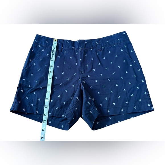 Tommy Hilfiger, Anchor Print Shorts, Size 2, Navy & White - Picture 5 of 12
